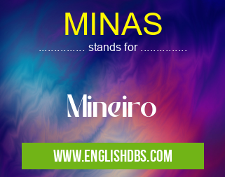 MINAS means Mineiro MINAS