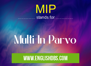 MIP means Multi In Parvo MIP