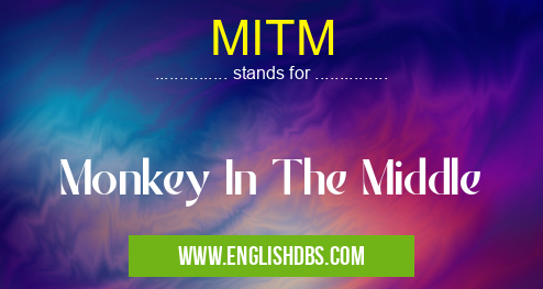 MITM means Monkey In The Middle MITM