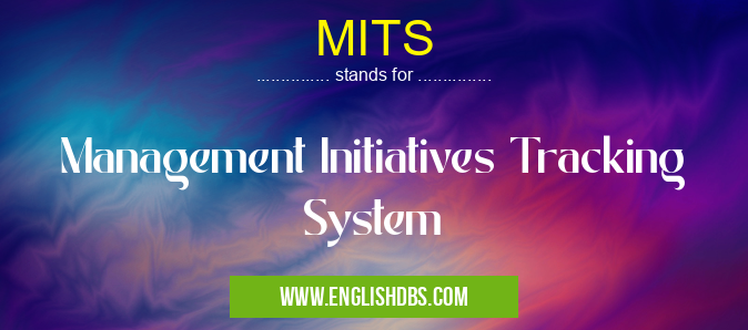 MITS means Management Initiatives Tracking System MITS