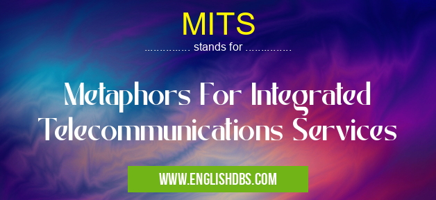 MITS means Metaphors For Integrated Telecommunications Services MITS