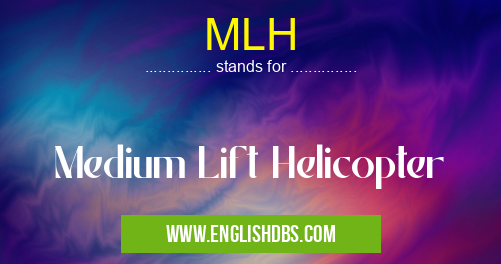 MLH means Medium Lift Helicopter MLH
