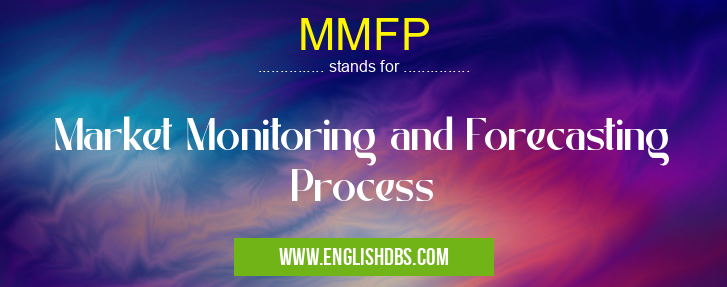 MMFP means Market Monitoring and Forecasting Process MMFP