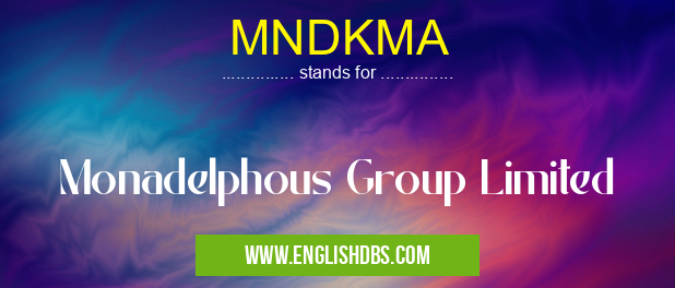 MNDKMA means Monadelphous Group Limited MNDKMA