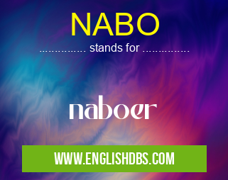 NABO means naboer NABO