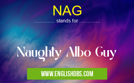 NAG means Naughty Albo Guy NAG