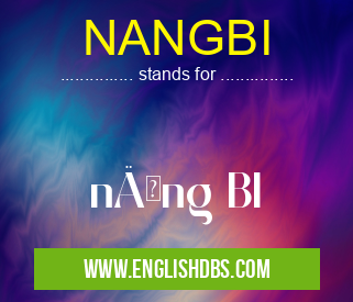 NANGBI means năng BI NANGBI
