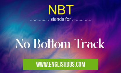 NBT means No Bottom Track NBT