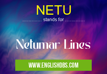 NETU means Netumar Lines NETU