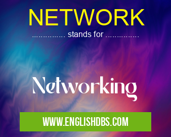 NETWORK means Networking NETWORK