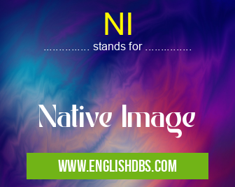 NI means Native Image NI