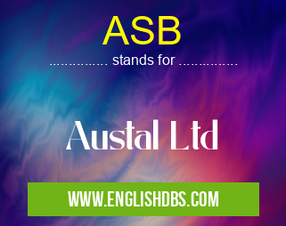 ASB means Austal Ltd ASB
