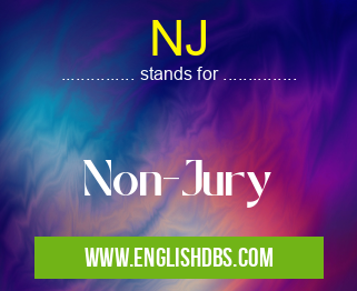 NJ means Non-Jury NJ