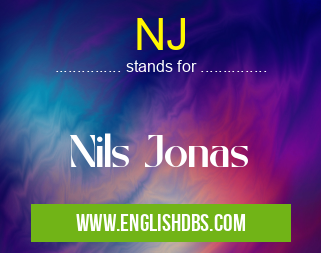 NJ means Nils Jonas NJ