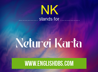 NK means Neturei Karta NK