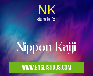 NK means Nippon Kaiji NK