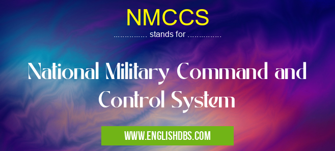 NMCCS means National Military Command and Control System NMCCS