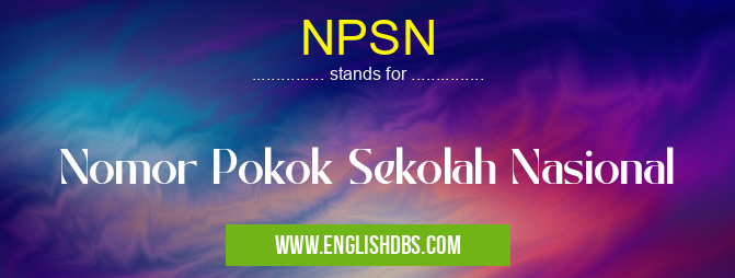NPSN