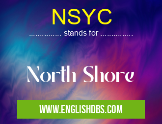 NSYC means North Shore NSYC