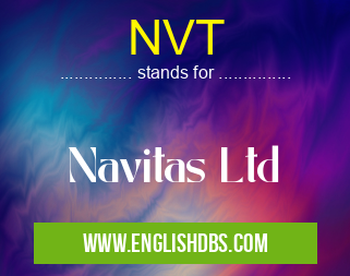 NVT means Navitas Ltd NVT