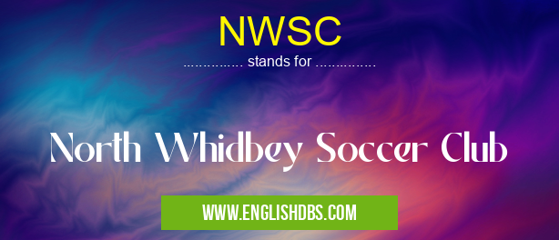 NWSC means North Whidbey Soccer Club NWSC