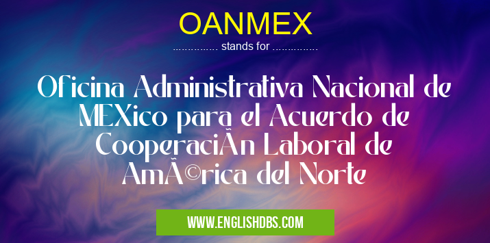 OANMEX