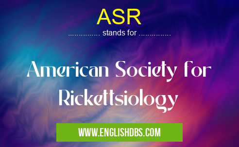 ASR