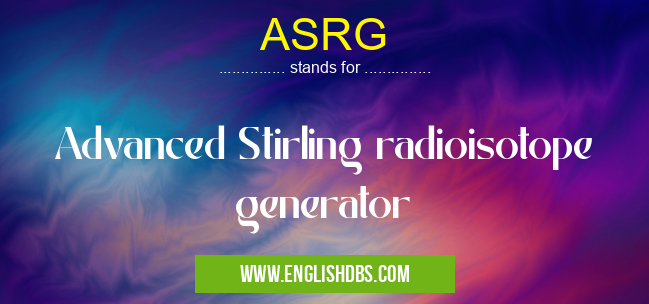 ASRG