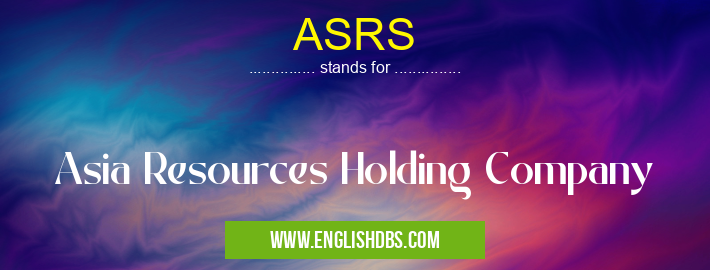 ASRS