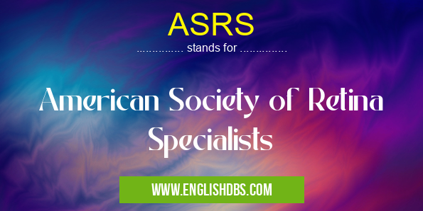 ASRS