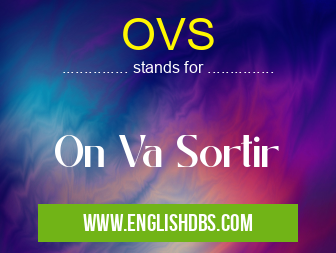 OVS means On Va Sortir OVS