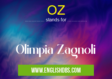OZ means Olimpia Zagnoli OZ