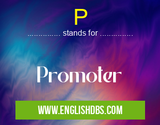 P means Promoter P