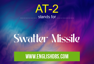 AT-2 means Swatter Missile AT-2