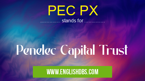 PEC PX means Penelec Capital Trust PEC PX