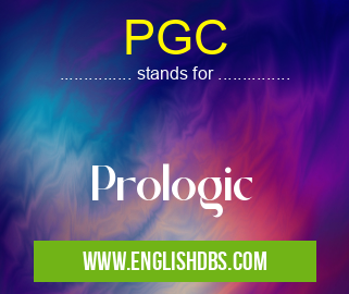 PGC means Prologic PGC