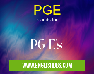 PGE