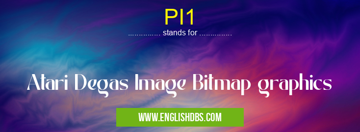 PI1 means Atari Degas Image Bitmap graphics PI1
