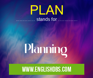 PLAN means Planning PLAN
