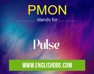 PMON means Pulse PMON