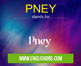 PNEY means Pney PNEY