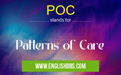 POC means Patterns of Care POC