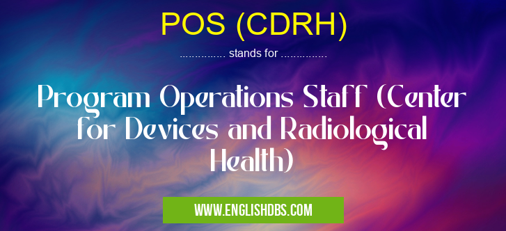POS (CDRH)