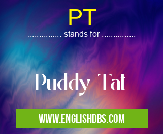 PT means Puddy Tat PT
