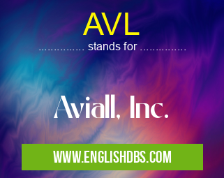 AVL means Aviall, Inc. AVL