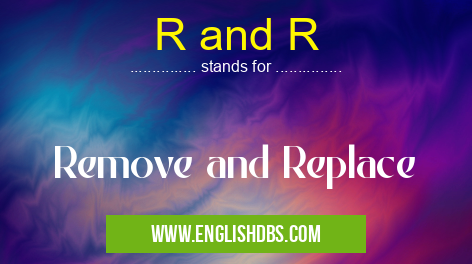 R and R