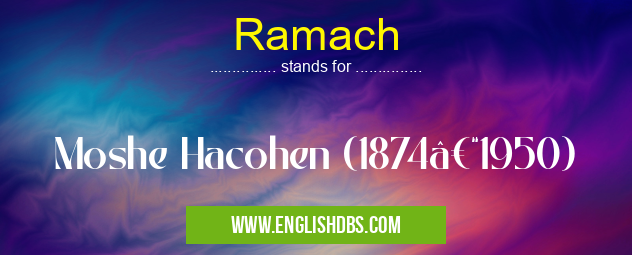 Ramach