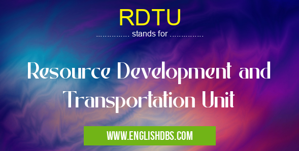 RDTU