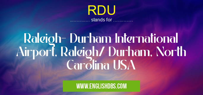 RDU