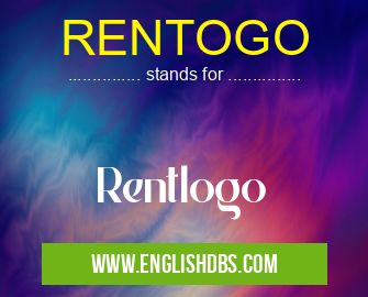 RENTOGO means Rentlogo RENTOGO